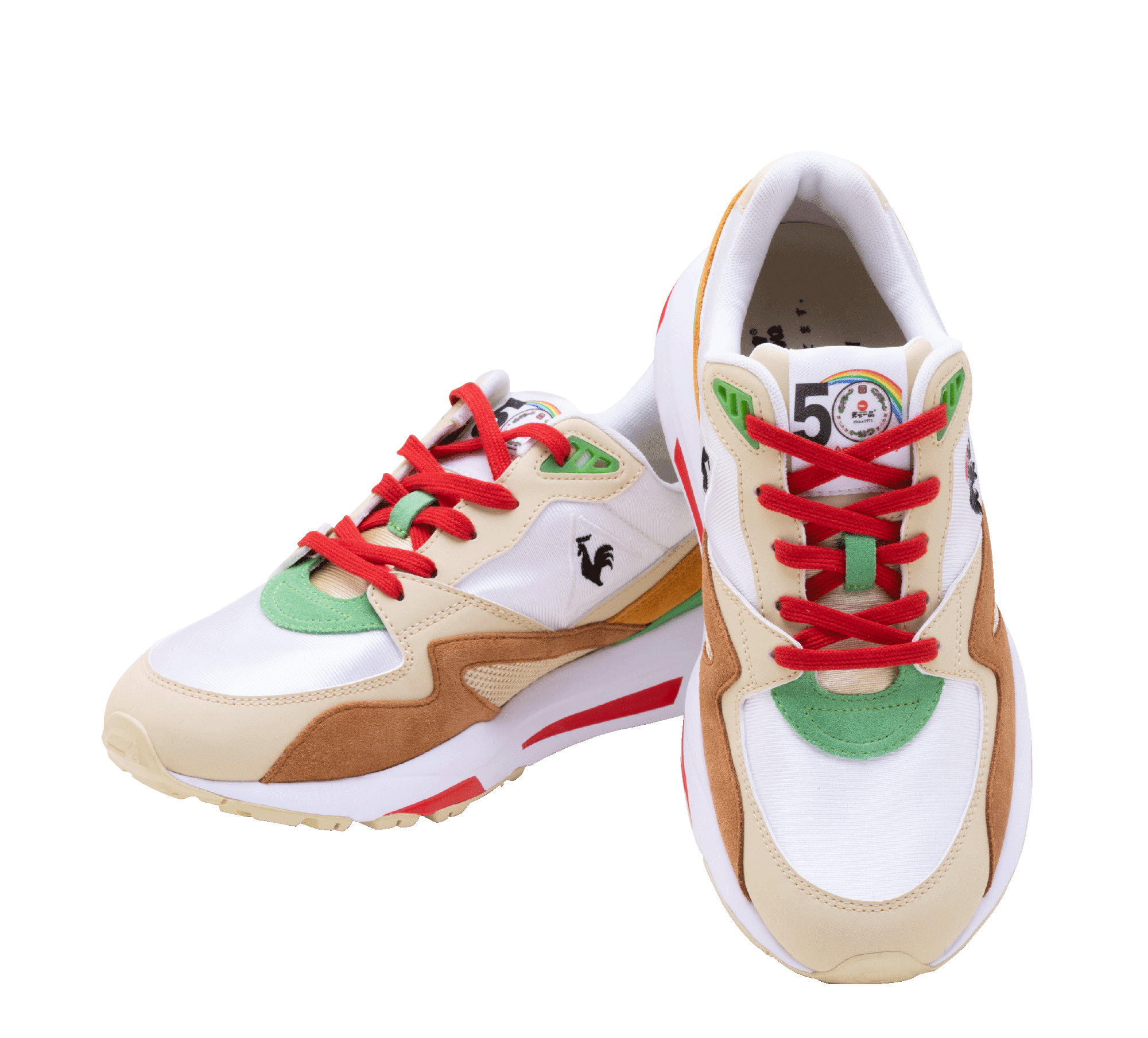 le coq sportif コラボスニーカー - 天下一品 -鶏がらベースのこってり ...