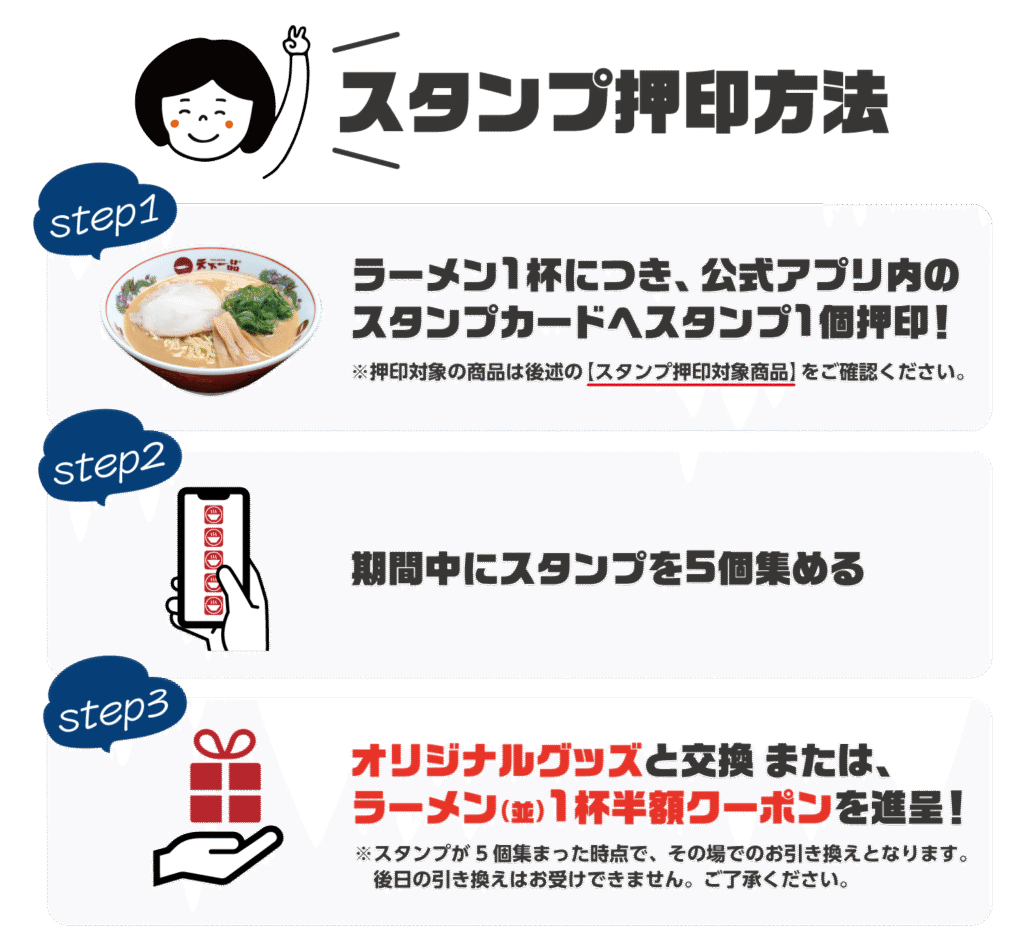 スタンプ押印方法
